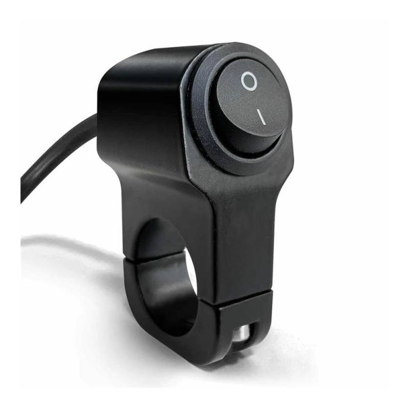 Motorrad Lenkerschalter 7/8in Motorrad Lenker Scheinwerfer EIN/AUS Schalter Licht Taste Nebel Scheinwerfer Schalter Für Roller ATV von ESyem