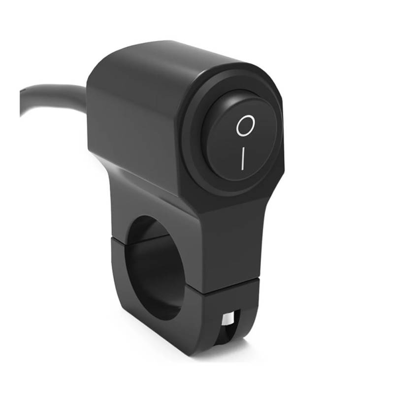 Motorrad Lenkerschalter 7/8in Motorrad Lenker Scheinwerfer EIN/AUS Schalter Licht Taste Nebel Scheinwerfer Schalter Für Roller ATV von ESyem