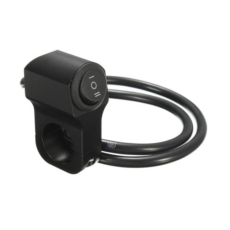 Motorrad Lenkerschalter 7/8in Motorrad Lenker Scheinwerfer EIN/AUS Schalter Licht Taste Nebel Scheinwerfer Schalter Für Roller ATV von ESyem