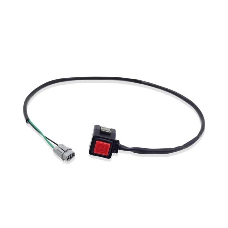 Motorrad Lenkerschalter Für YZF Pit Bike Zubehör Platz Flammendurchschlag-Schalter Motorrad Griff EIN/AUS Stop Control Taste YZ 125 250 YZ250X YZ450F von ESyem