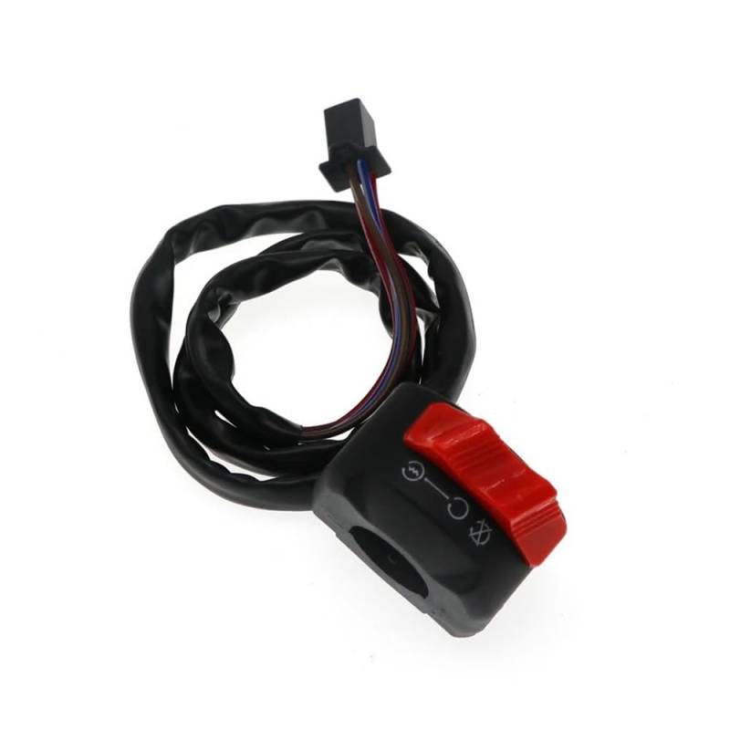 Motorrad Lenkerschalter Motorrad Lenker Montieren Push Button Starten Töten AUF Off Scheinwerfer Nebel Licht Schalter 12V Motorrad Schalter von ESyem
