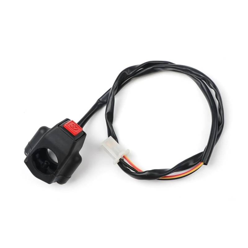 Motorrad Lenkerschalter Motorrad Lenker Schalter Motorrad Power Zündung Start Schalter Taste Für Universal ATV Dit Bike von ESyem