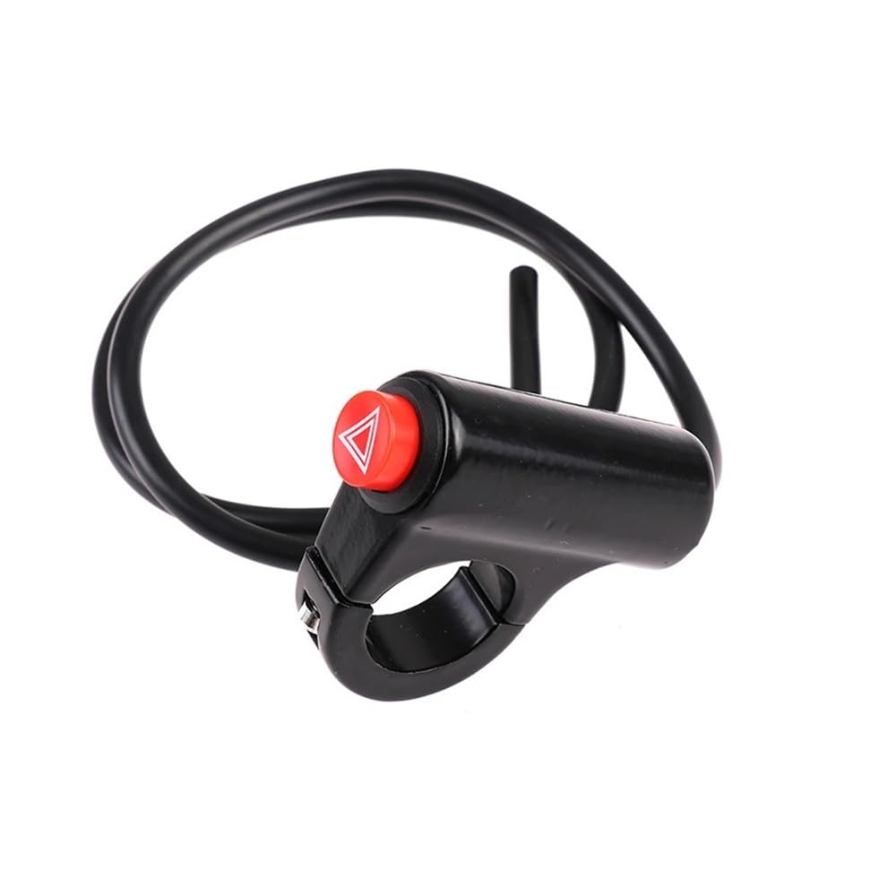 Motorrad Lenkerschalter Motorrad Schalter Warnblinkschalter Taste Fahrzeug Doppelblitz Warnung Notfall Lampe Signal Flasher Motorrad Lenkerschalter Motorrad Schalter Warnblinkschalter Taste Fahrzeug Doppelblitz Warnung Notfall Lampe Signal Flasher von ESyem