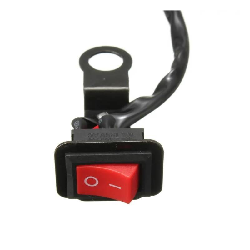 Motorrad Lenkerschalter Quad Scooter Motorrad Lenker Spiegel Halterung Kill Switch On Off Licht von ESyem