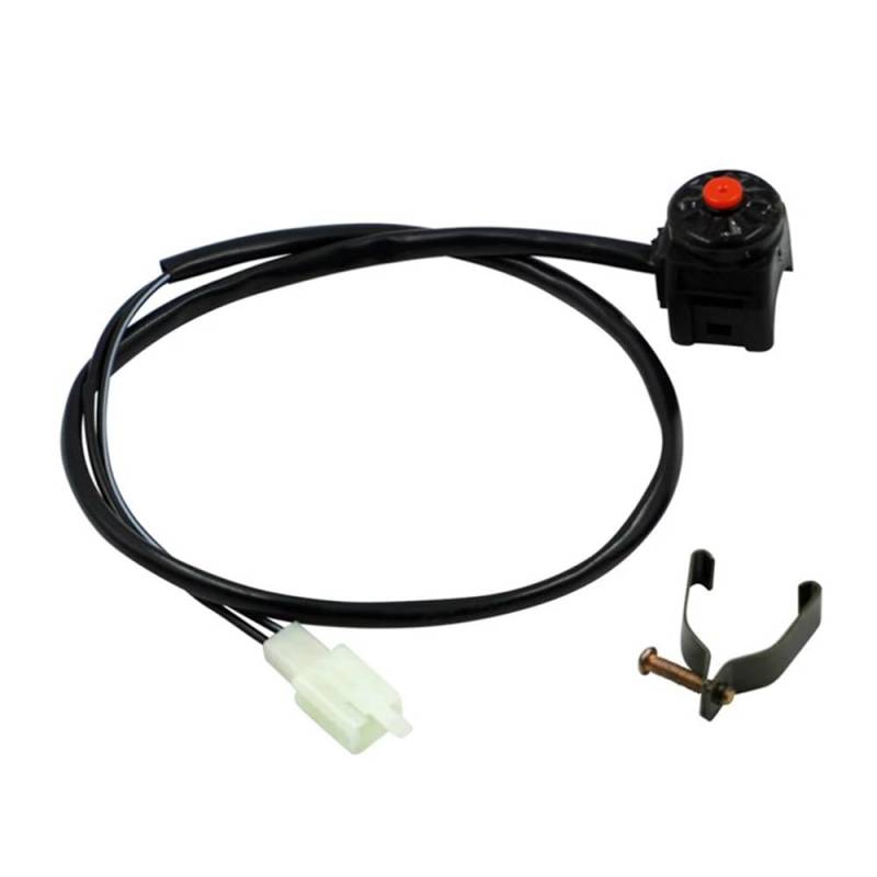 Motorrad Lenkerschalter Universal ATV Motorrad Dual Sport Dirt Quad Starten Horn Töten Off Stop Schalter Taste Motorrad Zubehör von ESyem