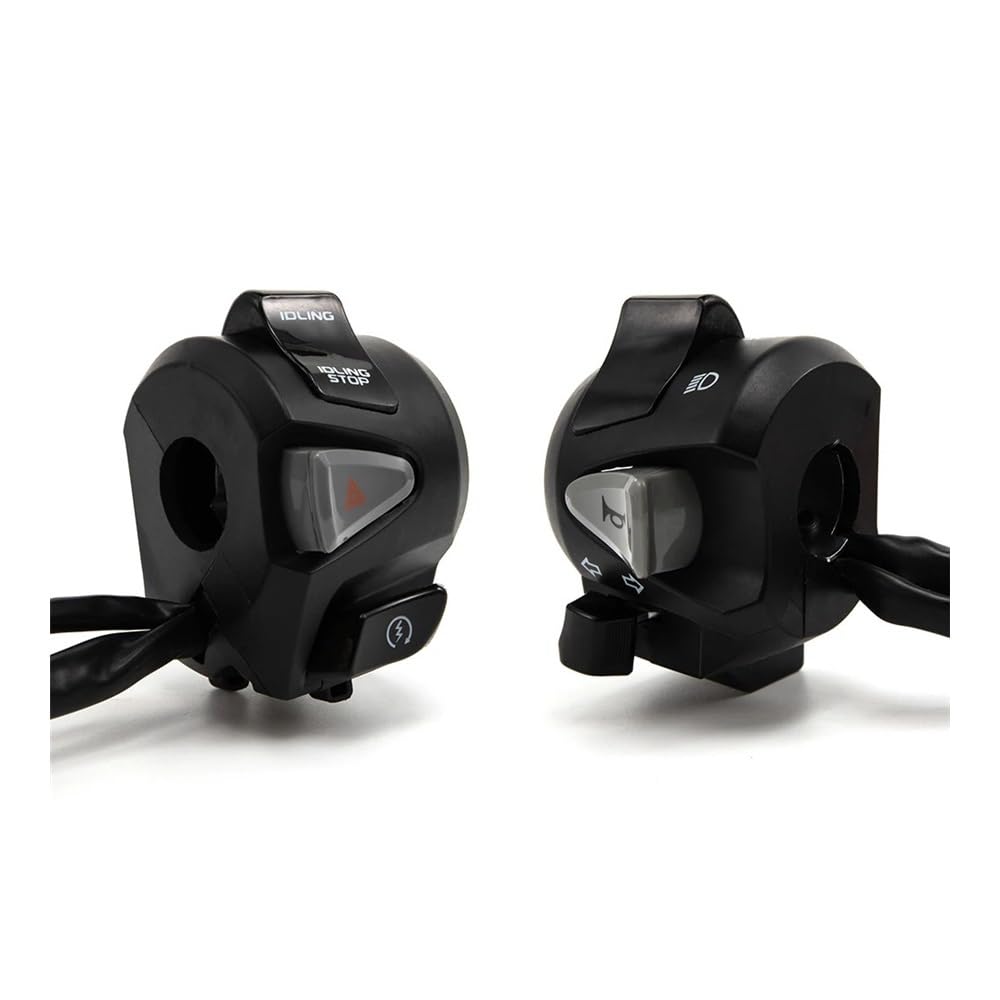 Motorrad Lenkerschalter Universal Motorrad 7/8 "Lenkerhupe Blinker Roller-Controller-Schalter Motorrad Modifizierte Teile Lenkerschalter Motorrad Lenkerschalter Universal Motorrad 7/8 "Lenkerhupe Blinker Roller-Controller-Schalter Motorrad Modifizierte Teile Lenkerschalter von ESyem