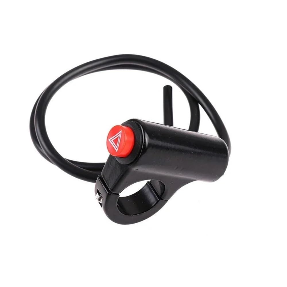 Motorrad Lenkerschalter Universal Motorrad Schalter Doppel Flash Warnung Notfall Lampe Signal Flasher Warnblinkschalter Moto Zubehör 1Pc Motorrad Lenkerschalter Universal Motorrad Schalter Doppel Flash Warnung Notfall Lampe Signal Flasher Warnblinkschalter Moto Zubehör 1Pc von ESyem