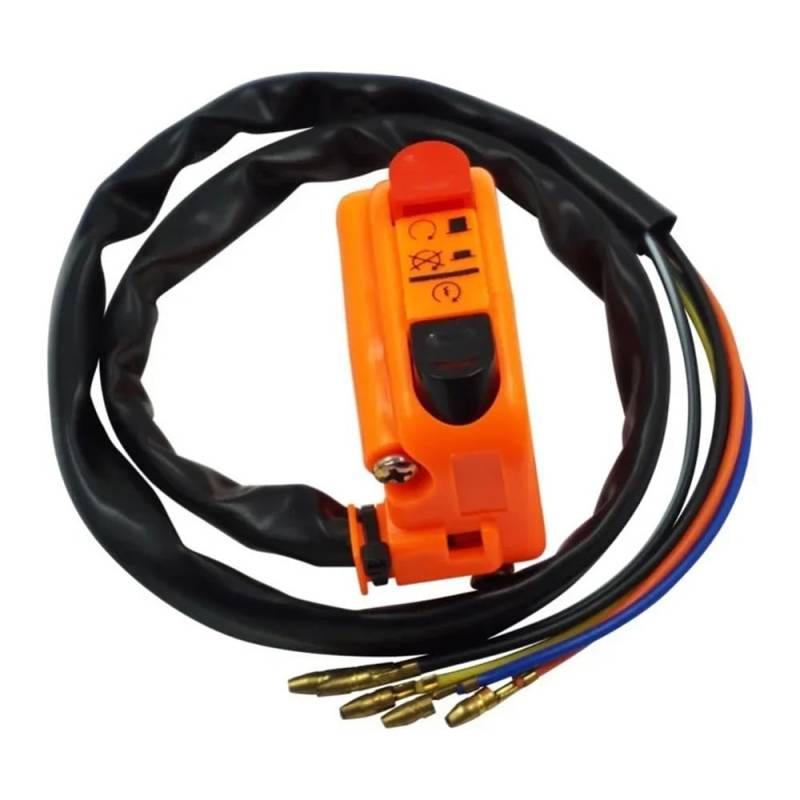 Motorrad Lenkerschalter Universal Start Stop EIN Aus-Taste Lenker Motorrad Montieren Seite Rechts Schalter ATV Motor Bike Zubehör Teile von ESyem