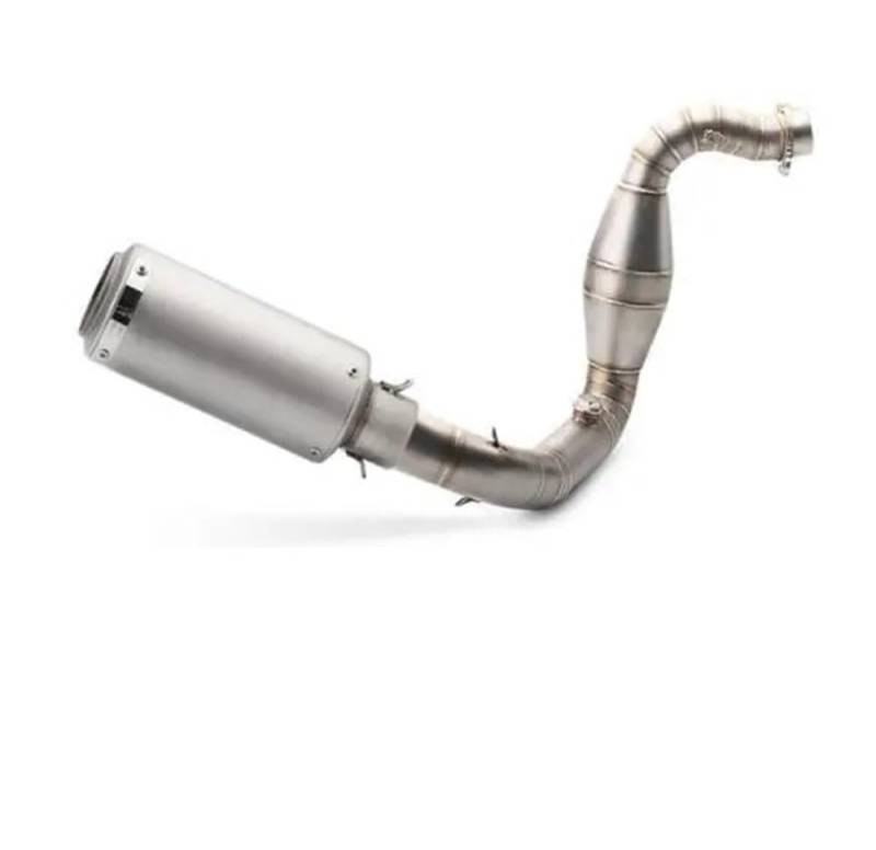 Motorrad Schalldämpfer Auspuff Rohr Auspuff Für G310R G310GS 2017-2021 Mid Link Rohr Motorrad Auspuffrohr Auspuffrohr Schalldämpfer Schalldämpfer Auspuff von ESyem
