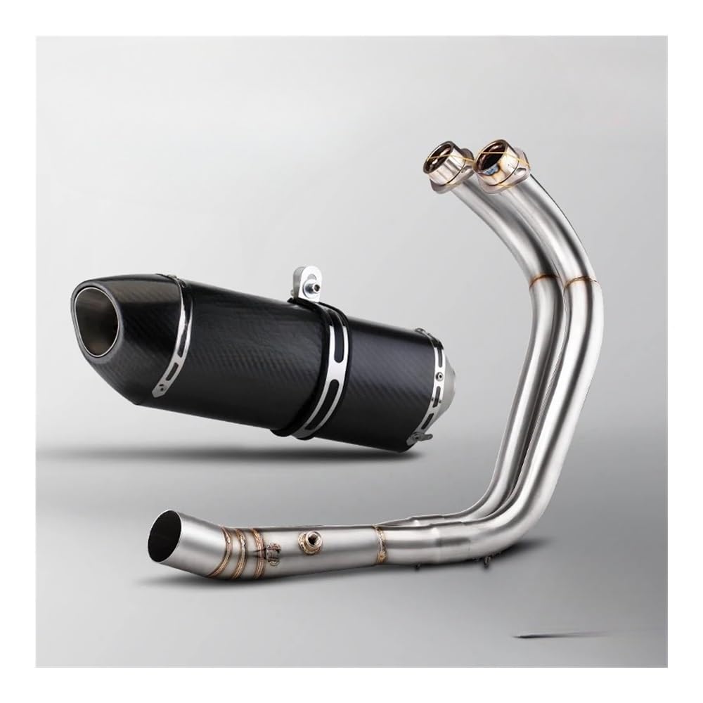 Motorrad Schalldämpfer Auspuff Rohr Für MT07 FZ07 R77 Motorrad Auspuff 51 MM Vorne Rohr Link Rohr Verbinden Auspuffrohr Schalldämpfer Motorrad Schalldämpfer Auspuff Rohr Für MT07 FZ07 R77 Motorrad Auspuff 51 MM Vorne Rohr Link Rohr Verbinden Auspuffrohr Schalldämpfer von ESyem