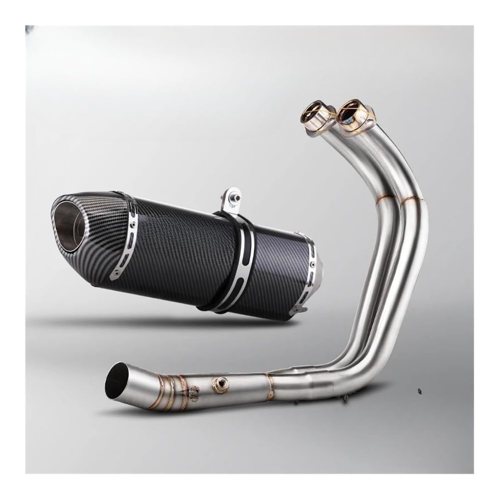 Motorrad Schalldämpfer Auspuff Rohr Für MT07 FZ07 R77 Motorrad Auspuff 51 MM Vorne Rohr Link Rohr Verbinden Auspuffrohr Schalldämpfer Motorrad Schalldämpfer Auspuff Rohr Für MT07 FZ07 R77 Motorrad Auspuff 51 MM Vorne Rohr Link Rohr Verbinden Auspuffrohr Schalldämpfer von ESyem