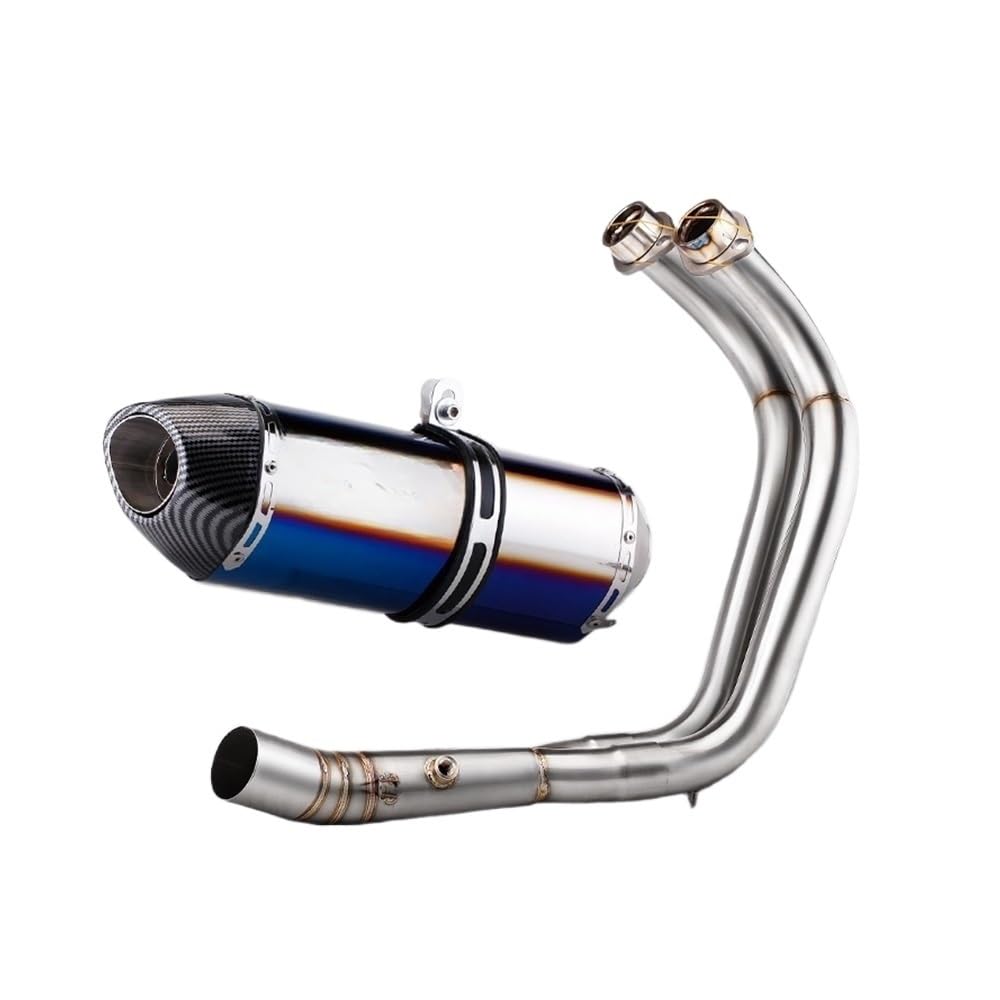 Motorrad Schalldämpfer Auspuff Rohr Für MT07 FZ07 R77 Motorrad Auspuff 51 MM Vorne Rohr Link Rohr Verbinden Auspuffrohr Schalldämpfer Motorrad Schalldämpfer Auspuff Rohr Für MT07 FZ07 R77 Motorrad Auspuff 51 MM Vorne Rohr Link Rohr Verbinden Auspuffrohr Schalldämpfer von ESyem