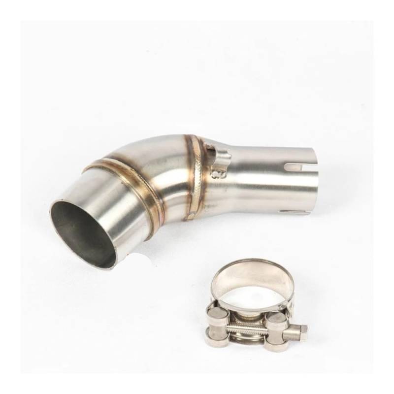 Motorrad Schalldämpfer Auspuff Rohr Für YZF R25 R3 MT-03 MT03 Motorrad Auspuff 51mm Anschluss Schalldämpfer Mittleren Link Rohr Schwanz Auspuff Schalldämpfer von ESyem