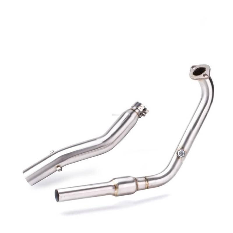 Motorrad Schalldämpfer Auspuff Rohr MT15 R15 V3 V4 Motorrad Auspuffrohr Header Rohr Für MT15 R15 V3 V4 2017-2023 Auspuff Schalldämpfer von ESyem