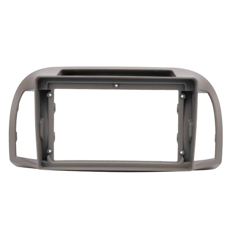 Auto -Radio -Stereo -Armaturenbrett -Panelverkleidung für Micra März K12 Stylish 9in 2Din Navigation Panel Frame Ersatz (Ohne Netzkabel) von ETAINGYEUN