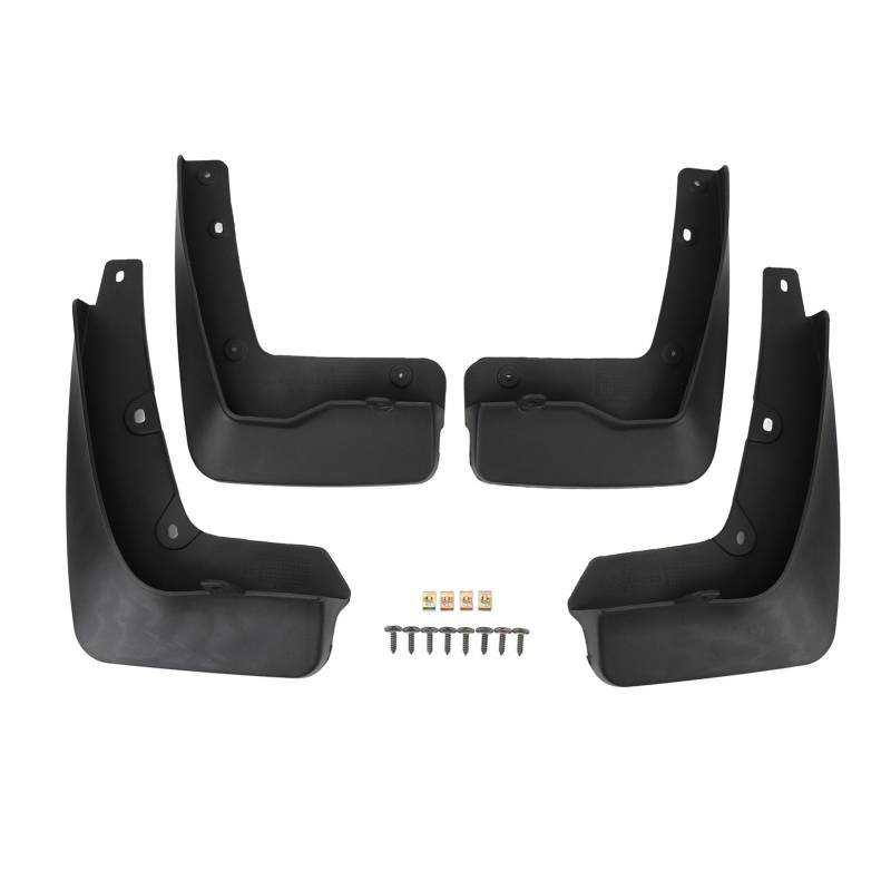 Auto Schlammlappen Black Splatter Guard Tire Protector Schlammflaps für X1 F48 2016 2022 von ETAINGYEUN