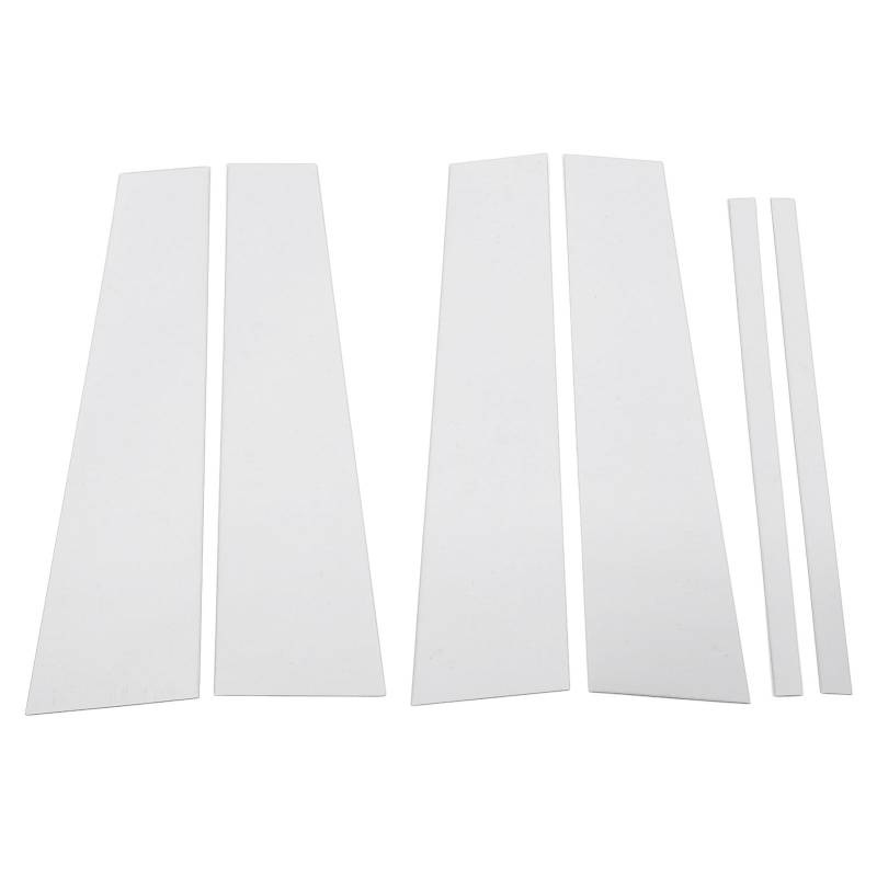 Chrom High Gloss Mirror Effect Säule Postabdeckung 6PCS für 2009 2015 Set Set für 2009 2015 von ETAINGYEUN