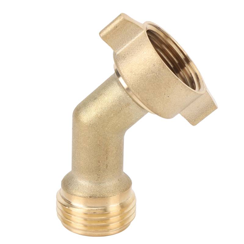 ETAINGYEUN 45 Grad Wasserschlauch Ellbogen Messing Konstruktion Gartenadapter RV Wohnmobil Marine Camping von ETAINGYEUN