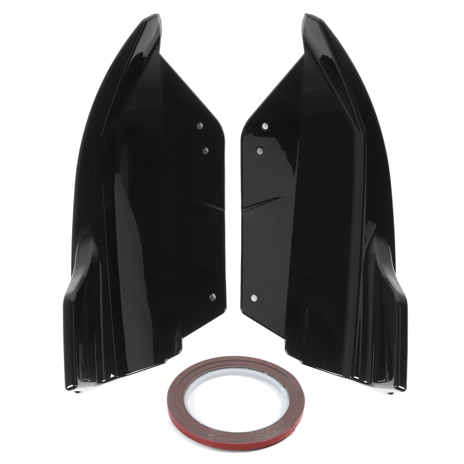 ETAINGYEUN Heck Stoßfänger -Splitter -Diffusor -Verbesserung der Leistung für X1 IX1 U11 M Sport 2023+ (Helles Schwarz) von ETAINGYEUN