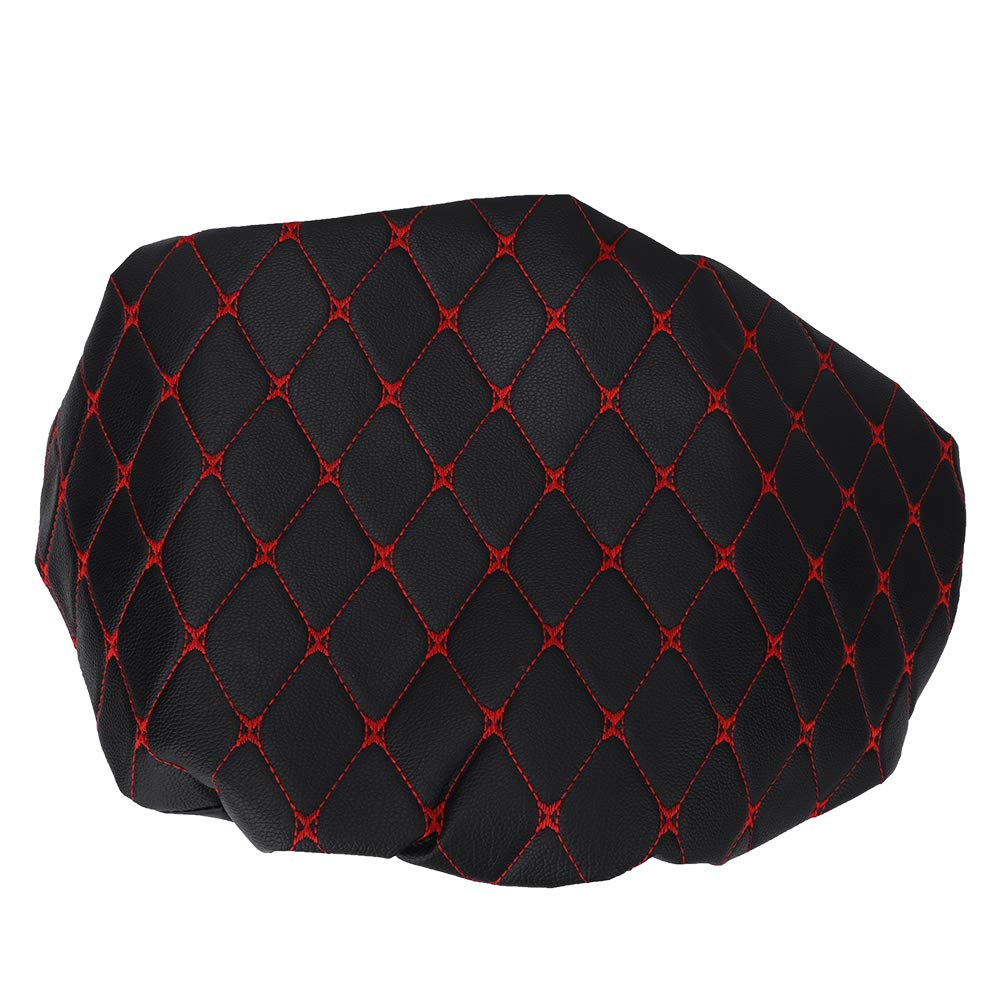 ETAINGYEUN Kunstleder-Sitzbezug für Motorräder, sonnenbeständig, für alle Jahreszeiten, M, L, XL, wasserabweisend, atmungsaktiv, hitzebeständig (XL) von ETAINGYEUN