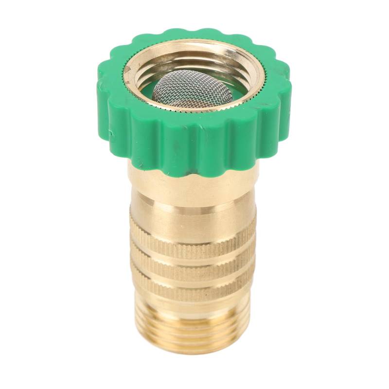 ETAINGYEUN RV Wasserdruckregler Messing Inline Wasserdruckreduzierer hoher Durchflussrate robuster Material Campingfahrzeug Gartenwässerung von ETAINGYEUN
