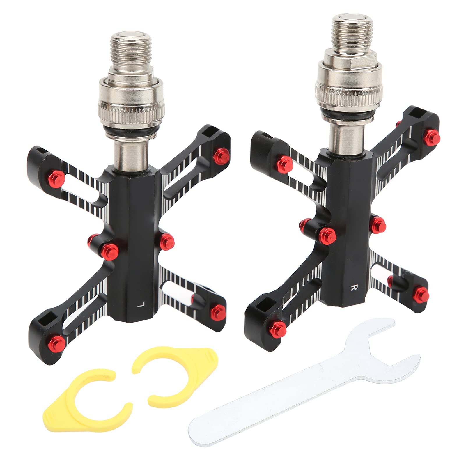 ETAINGYEUN Wake Bike 3 tragen Schnellfreisetzung Pedal CNC Aluminiumlegierung Mountainbike Black Pedal für Fahrräder, Bergfahrräder und mehr ETAINGYEUN Wake Bike 3 tragen Schnellfreisetzung Pedal CNC Aluminiumlegierung Mountainbike Black Pedal für Fahrräder, Bergfahrräder und mehr von ETAINGYEUN