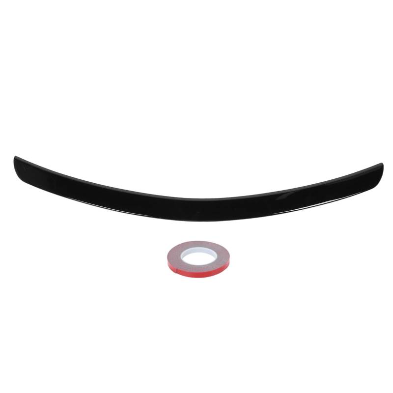 Heck -Kofferraum -Spoiler AMG -Stil Verbesserung der aerodynamischen schocksicheren Kofferraum -Lip -Kit für C -Klasse W204 Limousine (Glänzend schwarz) von ETAINGYEUN