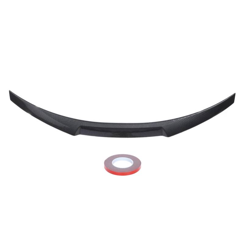 Heck -Trunk -Spoiler M4 -Stil Aerodynamisches Design für E90 3er Limousine, Leichte ABS -Konstruktion (Kohlefaserstil) von ETAINGYEUN
