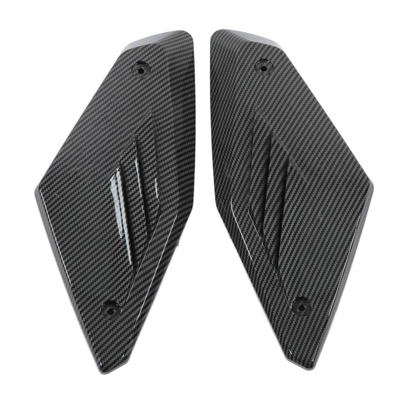 Motorrad-Seitenverkleidung, Lufteinlass-Abdeckung, Schutz für Cb650r 2019 2020 2021 (Kohlefaser-Stil) von ETAINGYEUN