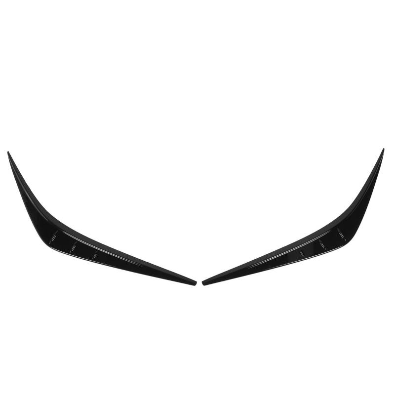 Scheinwerfer Augenbrauen hohe Haltbarkeit Stylish Design Easy Installation für Cross XP210 2023 2024 (Helles Schwarz) von ETAINGYEUN