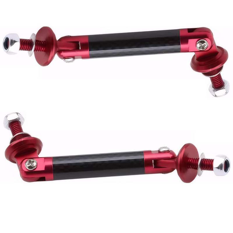 Set mit 2 leichten Auto-Lippenstreben, Stabilisator-Stangen für verbesserte Stabilität und Kontrolle für den täglichen Gebrauch und die Strecke von ETAWDE