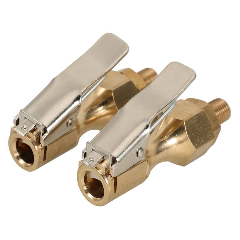 ETHZZLE 2 Stück Reifenclip Schnellanschluss Spannfutter, Reifenluftfutter, Reifenfüller, Luftfutter, Verriegelung Am Spannfutter, Verriegelung, Luftfutter, Reifenfüller, Luftfutter, von ETHZZLE