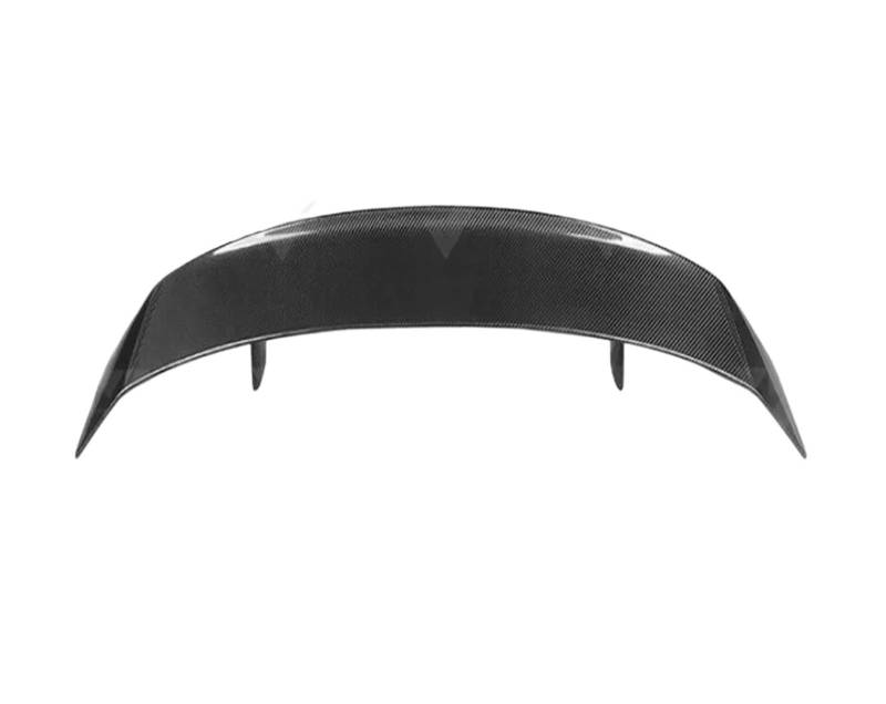 Für Benz W117 CLA220 250 260 CLA45 AMG 2013-2018 PK Stil Carbon Faser Auto Hinten Flügel Stamm Lip Spoiler(XL1000V Black) von ETIGBG