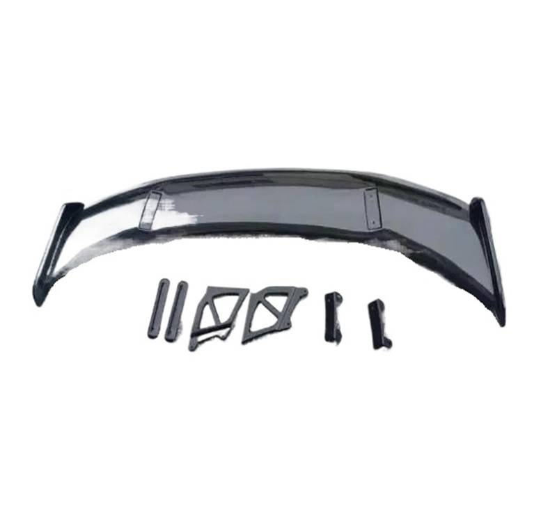 Für Cayman Boxster 718 981 987 2013-2023GT4 Carbon Faser Auto Hinten Flügel Stamm Lip Spoiler(FRP Mattschwarz) von ETIGBG