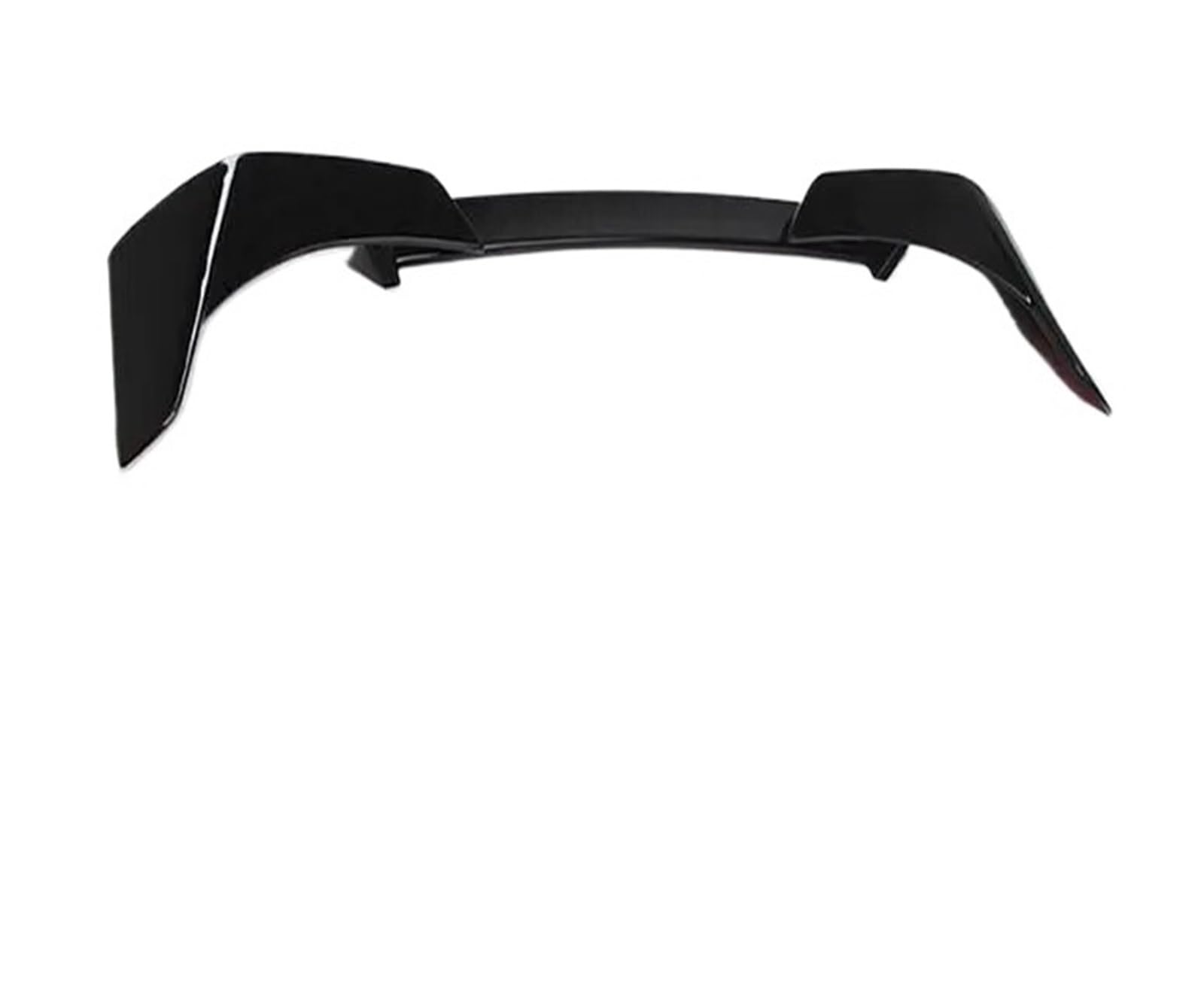 Für Ford Mustang Mach-E 2020 2021 2022 2023 3 Teile/satz ABS Glanz Schwarz Carbon Faser Auto Hinten Flügel Stamm Lip Spoiler(Gloss Black) von ETIGBG