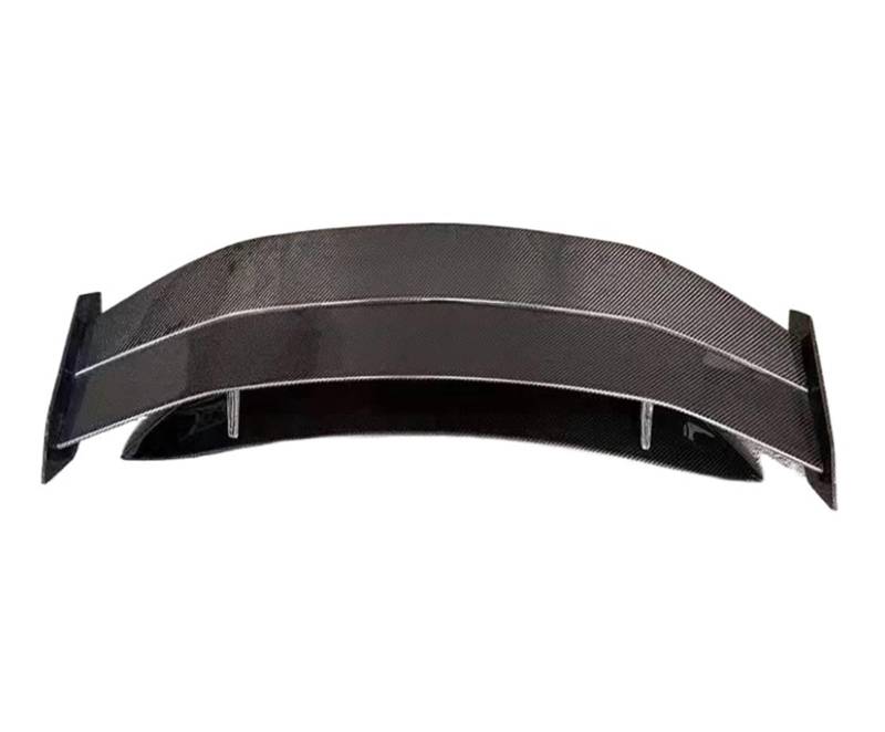 Für Tesla Modell 3 2019 2020 2021 2022 2023 Carbon Auto Hinten Flügel Stamm Lip GT Stil Große Spoiler(FRP Mattschwarz) von ETIGBG