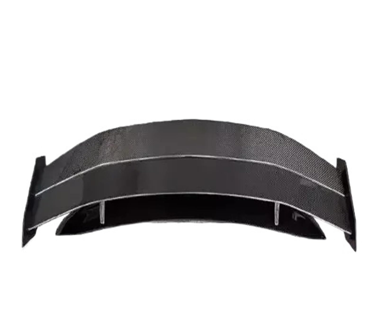 Für Tesla Modell 3 2019 2020 2021 2022 2023 FRP/Geschmiedetem Carbon Auto Hinten Flügel Stamm Lip Doppel Decker Spoiler(Carbon) von ETIGBG
