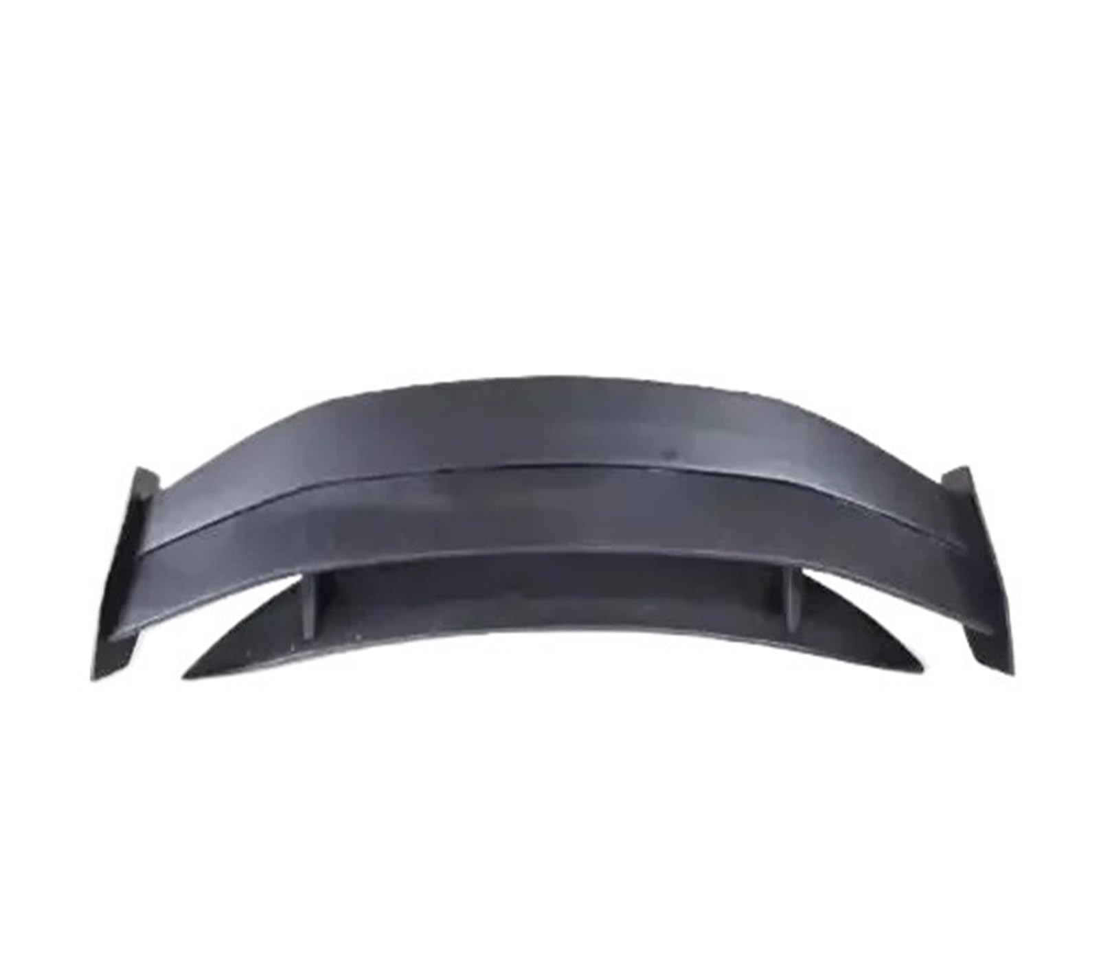 Für Tesla Modell 3 2019 2020 2021 2022 2023 FRP/Geschmiedetem Carbon Auto Hinten Flügel Stamm Lip Doppel Decker Spoiler(FRP Mattschwarz) von ETIGBG