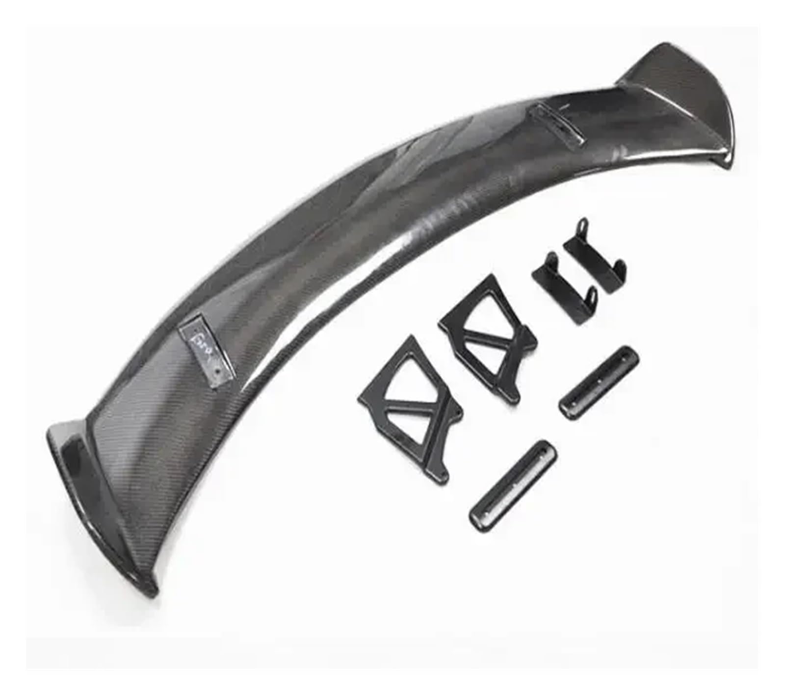 GT4 Carbon Faser Auto Heckflügel Stamm Lip Spoiler Für Cayman Boxster 718 981 987 2013-2023(Carbon) von ETIGBG