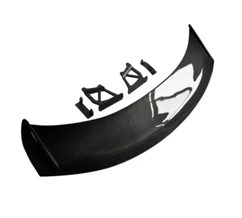 GT4 Carbon Faser Auto Heckflügel Stamm Lip Spoiler Für Cayman Boxster 718 981 987 2013-2023(FRP Mattschwarz) von ETIGBG
