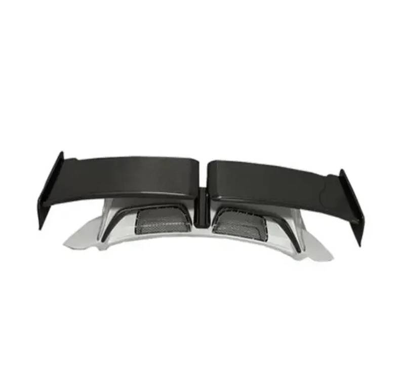 Heckspoiler Für Carrera 911 992 2020 2021 2022 2023 FRP/Schmieden Carbon Faser Auto Hinten Flügel Stamm Lip Spoiler(XL1000V Black) von ETIGBG