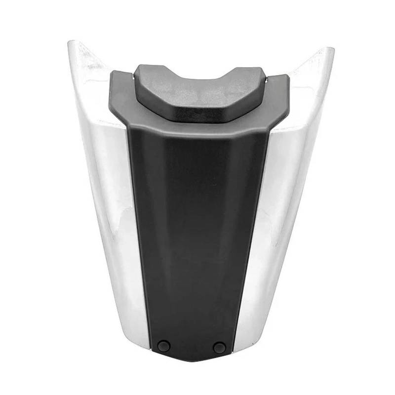 Motorrad Hinten Sozius-Sitz Für CB1000R 2019 2020 2021 2022 2023 2024 Motorrad Hinten Passagier Sozius Sitz Abdeckung Solo Verkleidung Gugel(Silver Black) von ETIGBG