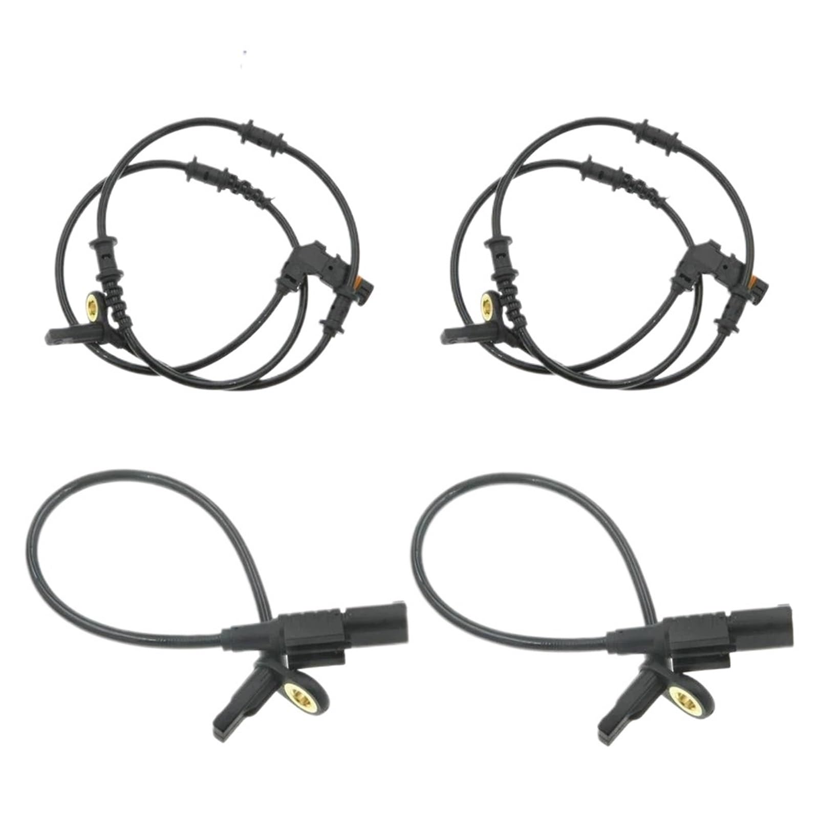 Raddrehzahl Sensor Für Benz W164 W251 GL320 GL350 GL450 GL550 ML320 ML350 ML450 ML500 1645400917 Vorne Hinten L/R ABS Rad Geschwindigkeit Sensor(Set) von ETIGBG