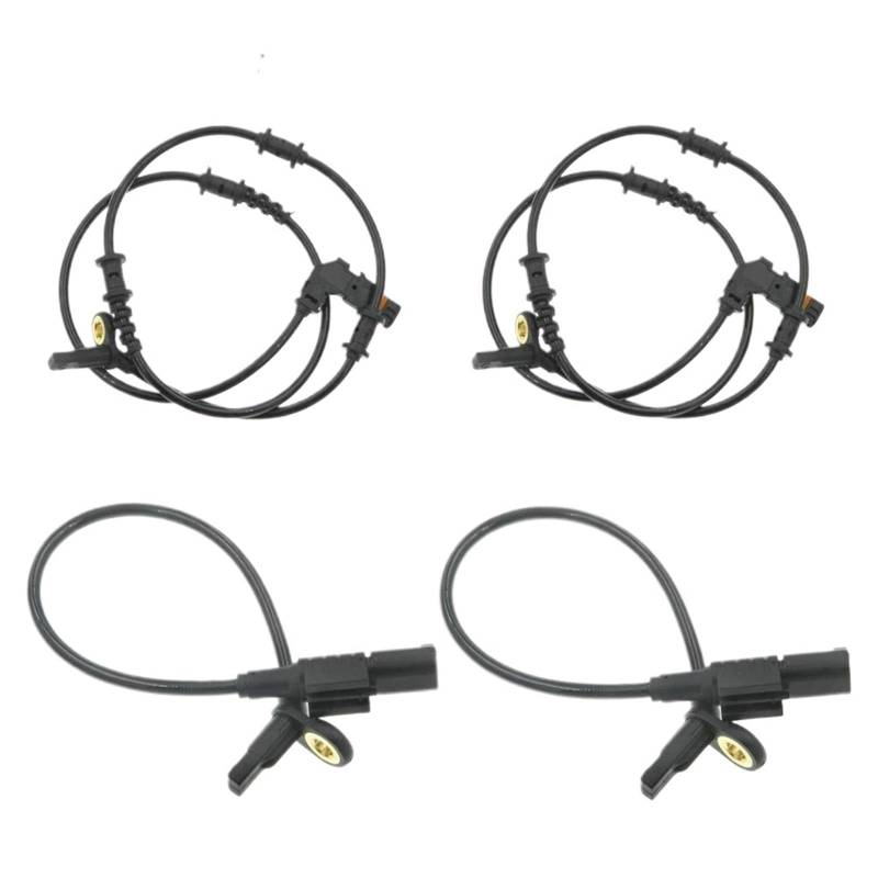 Raddrehzahl Sensor Für Benz W164 W251 GL320 GL350 GL450 GL550 ML320 ML350 ML450 ML500 1645400917 Vorne Hinten L/R ABS Rad Geschwindigkeit Sensor(Set) von ETIGBG