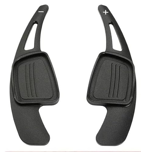 Schaltwippen Für 2017 2018 2019 S3 S5 SQ2 SQ5 Für TT A3 8V A4 A5 Q2 Q3 Q5 Q7 Aluminium Legierung Lenkrad Paddle Shift Lenkrad Paddle(For Type C Black) von ETIGBG