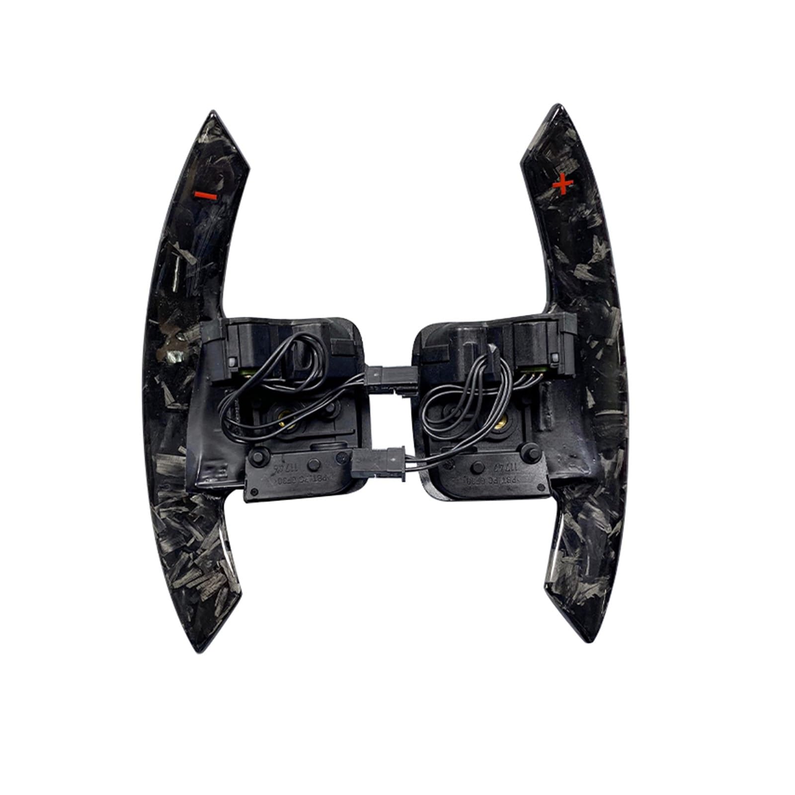 Schaltwippen Für 3er Für E90 Für E92 Für E93 Für M3 2008-2013 Faser Ersatz Auto Lenkrad Paddel Extend Shifter 2pcs(Forge Paddles) von ETIGBG