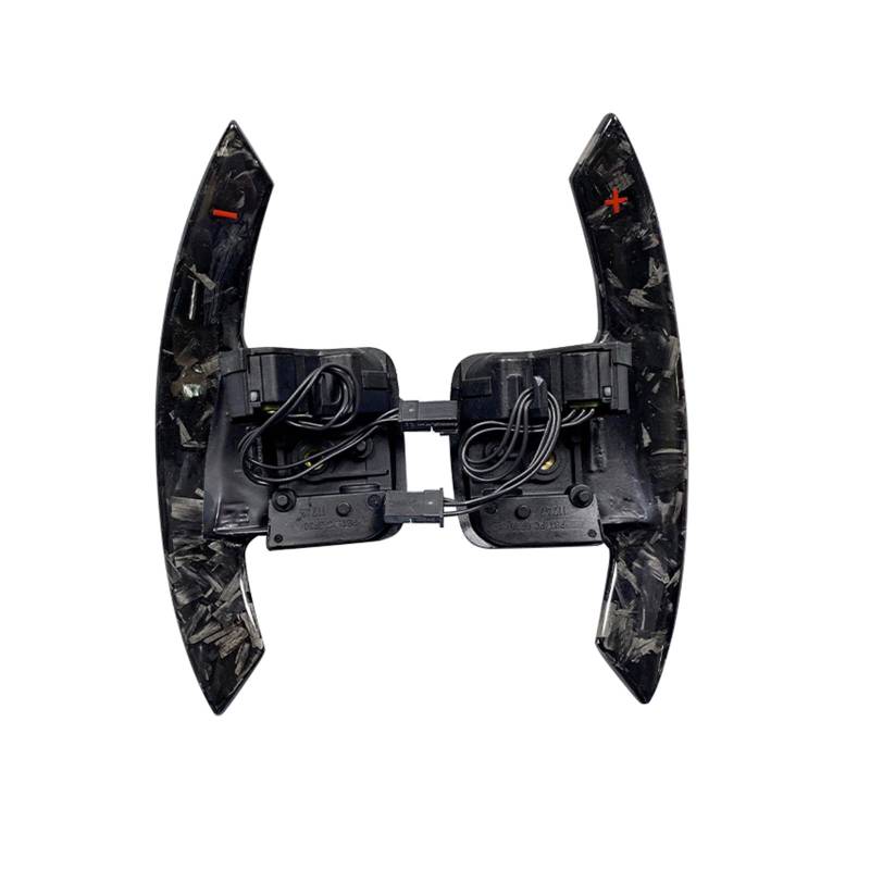 Schaltwippen Für 3er Für E90 Für E92 Für E93 Für M3 2008-2013 Faser Ersatz Auto Lenkrad Paddel Extend Shifter 2pcs(Forge Paddles) von ETIGBG