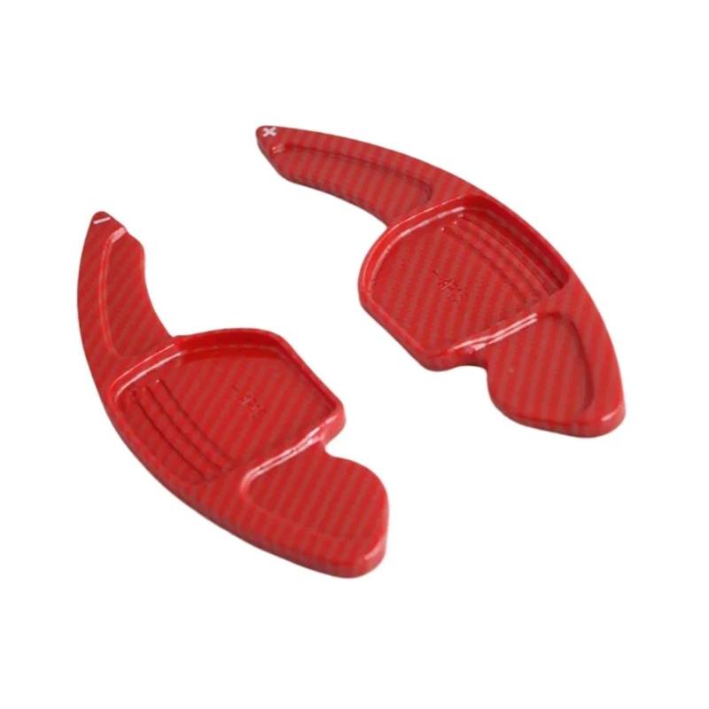 Schaltwippen Für A3 Für A4 A4L A5 A6 A7 A8 Q3 Q5 Q7 TT S3 R8 MK2 S5 Für Auto Lenkrad Schaltwippe Verlängerung Auto Paddle Shifter Verlängerung(Carbon red) von ETIGBG