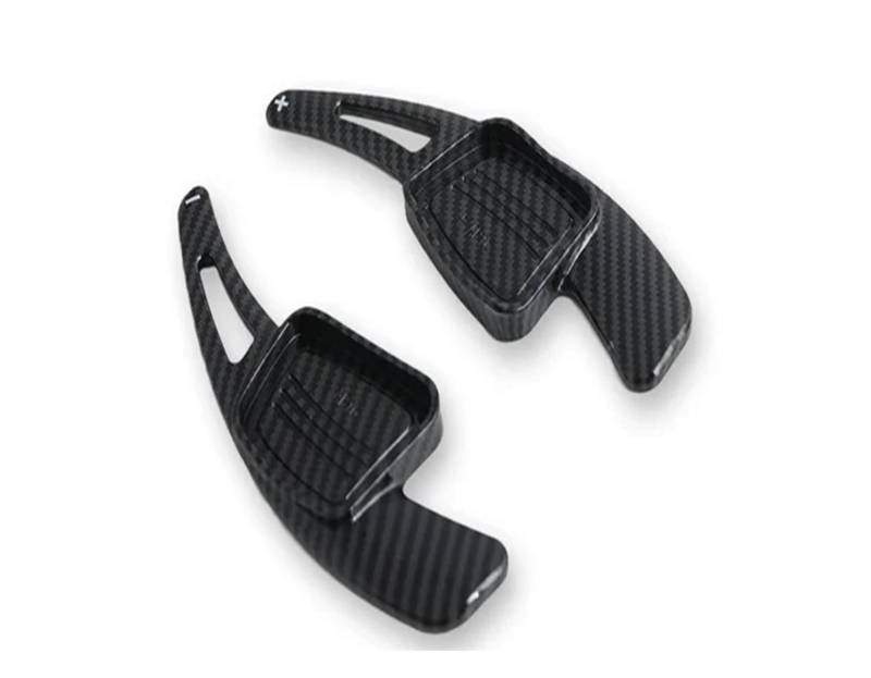 Schaltwippen Für A3 Für A4L Für A5 Für A8 Für S3 Für S5 SQ5 Q7 R8 Für TT Für TTS Auto Lenkrad Hinterrad Schaltwippen Schaltausrüstung Halbautomatische Kupplung(Carbon Black) von ETIGBG