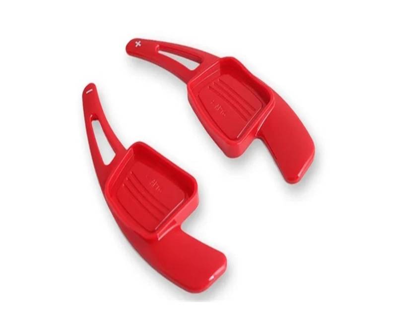 Schaltwippen Für A3 Für A4L Für A5 Für A8 Für S3 Für S5 SQ5 Q7 R8 Für TT Für TTS Auto Lenkrad Hinterrad Schaltwippen Schaltausrüstung Halbautomatische Kupplung(Red) von ETIGBG
